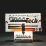 Maxxtech 9mm 115 GR - 50 Rounds (Same Day Shipping, No Tax Outside Az)