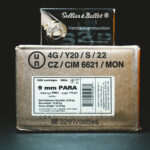 Sellier & Bellot 9MM 115 GR - (No Tax Outside Az)