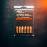 A009 9MM 52 GR JHP MIE-X1 High Incendiary Round - (No Tax Outside Az)