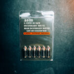 A040 40 S&W 62 GR MIE-X1 High Incendiary Round - (No Tax Outside Az)