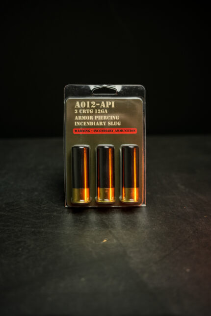 12 Gauge 2.75" Armor Piercing Incendiary Slug – 3 Round Pack