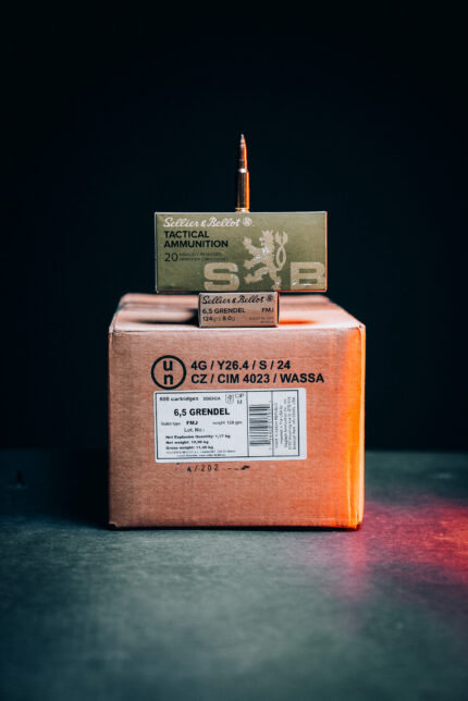 Sellier & Bellot 6.5 Grendel 124 GR FMJ - (No Tax Outside Az)