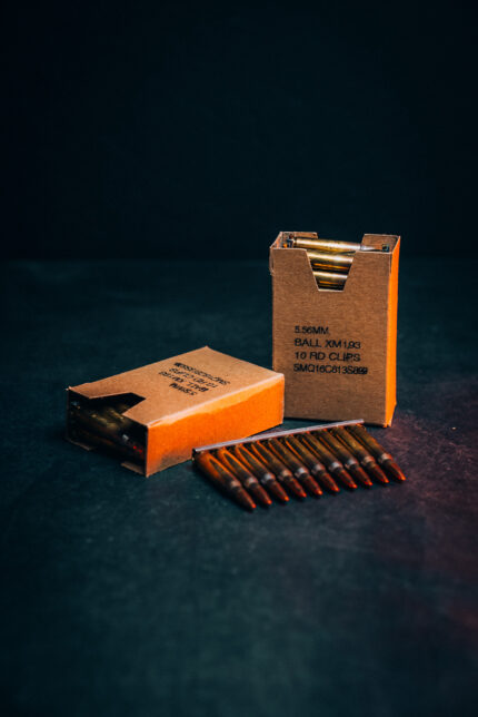Federal Lake City Military XM193 5.56 55 GR – 30 Rounds on USGI Clips