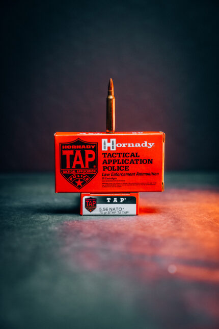 Hornady T2 TAP Law Enforcement 5.56 NATO 75 GR BTHP - 20 Round Box