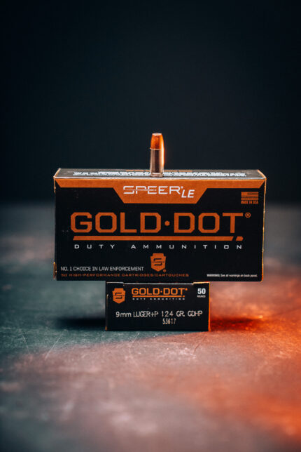Speer Law Enforcement Gold Dot 9MM 124 GR +P GDHP - (No Tax Outside Az)