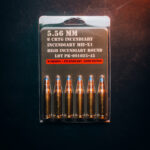 5.56 62 GR Incendiary Hollow Point 6 Round Pack - A556