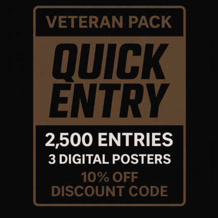 Quick Entries Veteran Pack - 2500 Entries