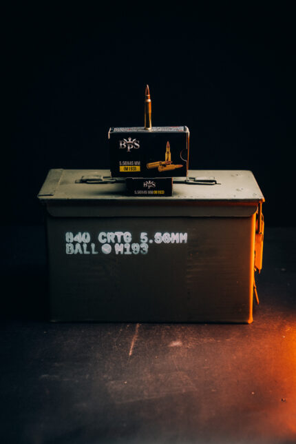 5.56 55 GR M193 FMJ 840 Round Can - (No Tax Outside Az)