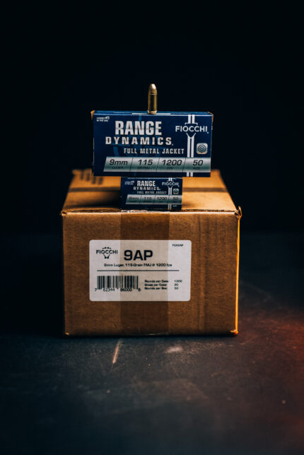 Fiocchi 9MM 115 GR FMJ - (No Tax Outside Az)