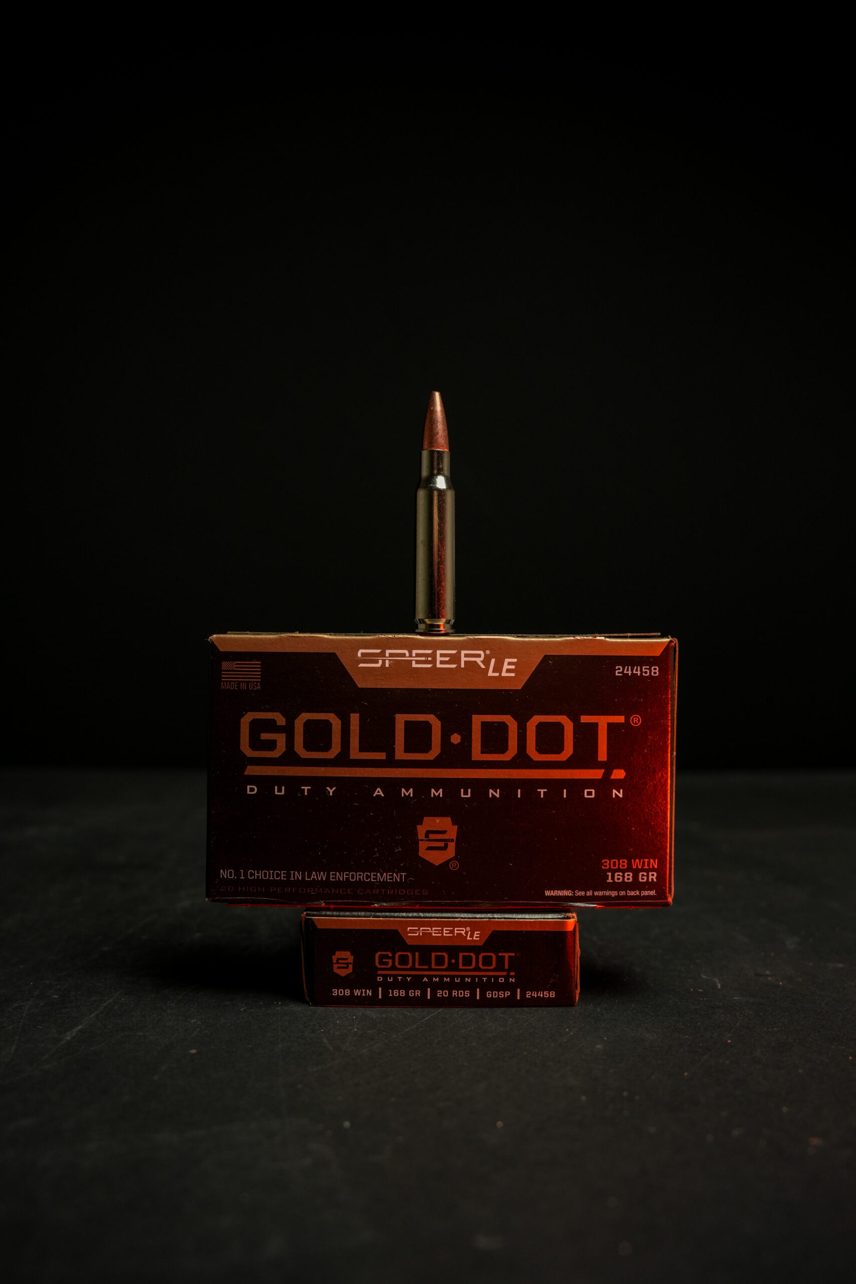 Speer Law Enforcement Gold Dot .308 168 GR SP – Box