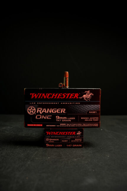Winchester Ranger One Law Enforcement 9MM 147 GR JHP - ZRA9B1