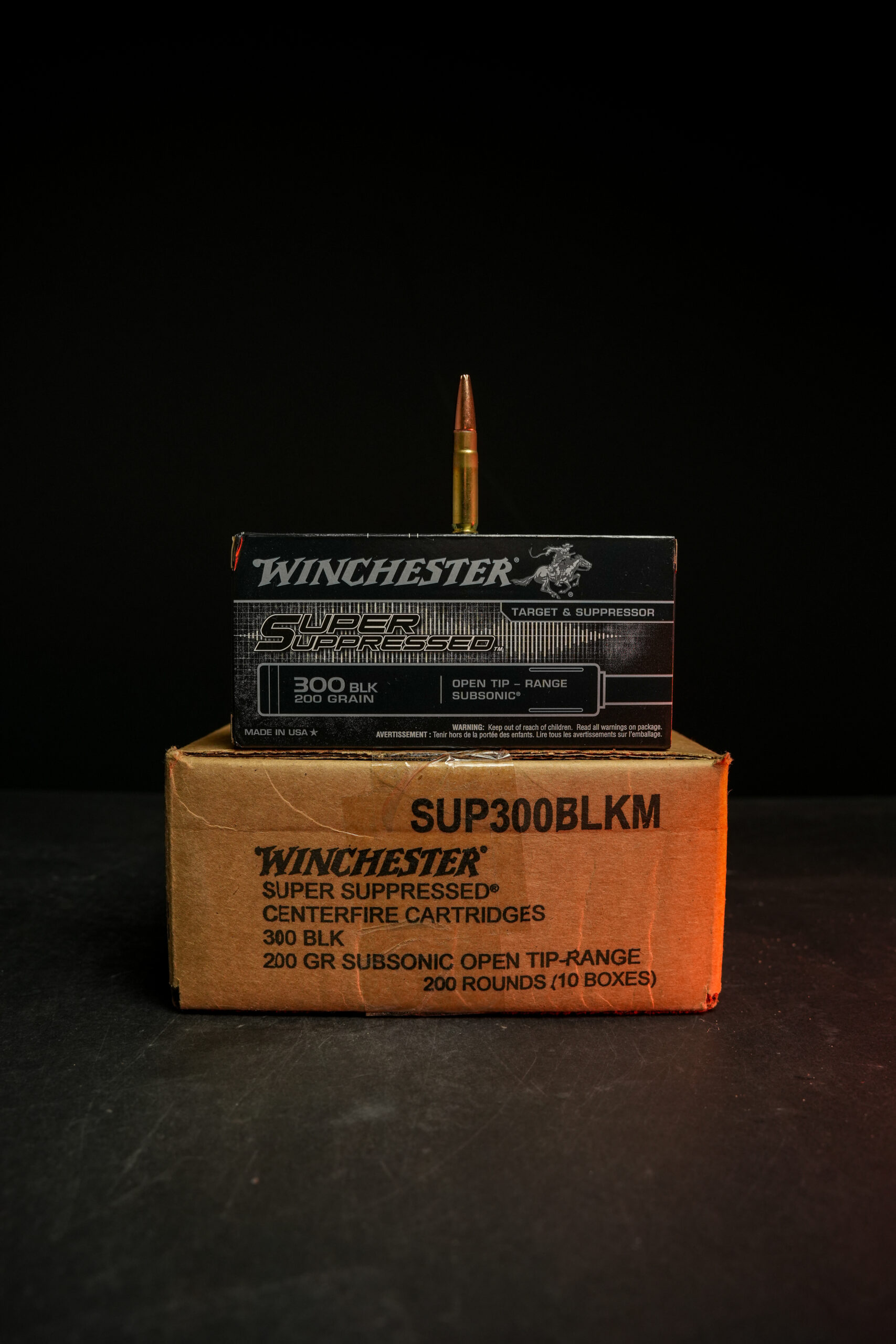 Winchester Subsonic 300 BLK 200 GR OT Case