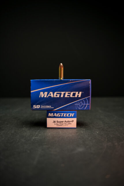 Magtech 38 Super 130 GR +P FMJ - 38S