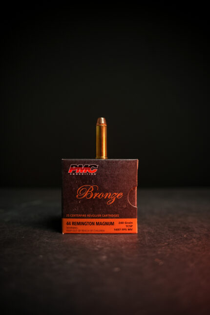 PMC 44 Mag 240 GR Truncated Cone Soft Point 25 Round Box - 44D