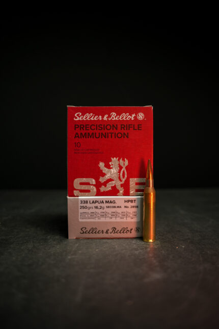 Sellier & Bellot Match 338 Lapua 250 GR HPBT - SB338LMA