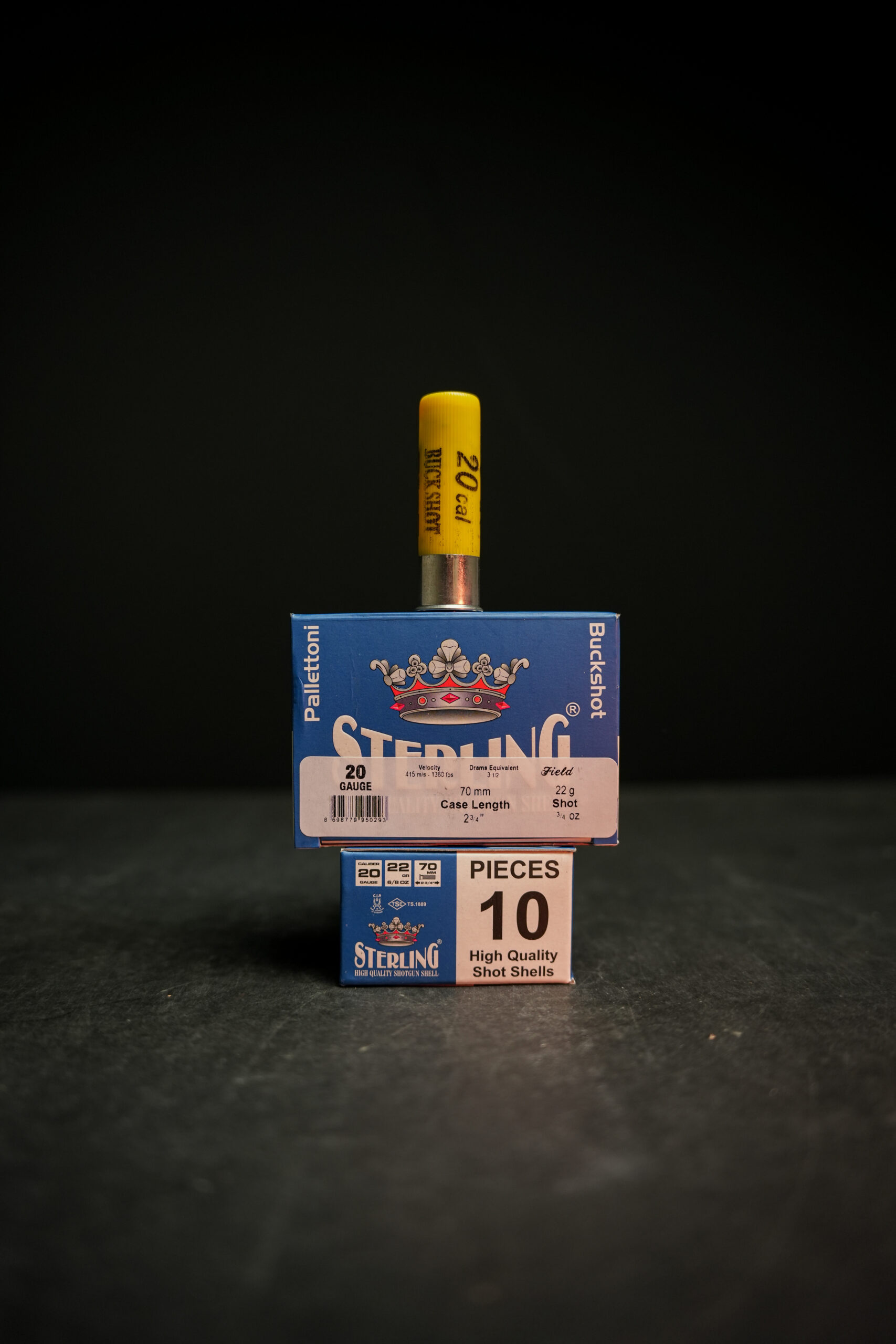 Sterling 20 GA 00 Buck 6:8 OZ 2 3:4