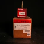 Black Hills High Velocity 5.56 50 GR Barrier Blind Triple Shock X - 50 Round Box