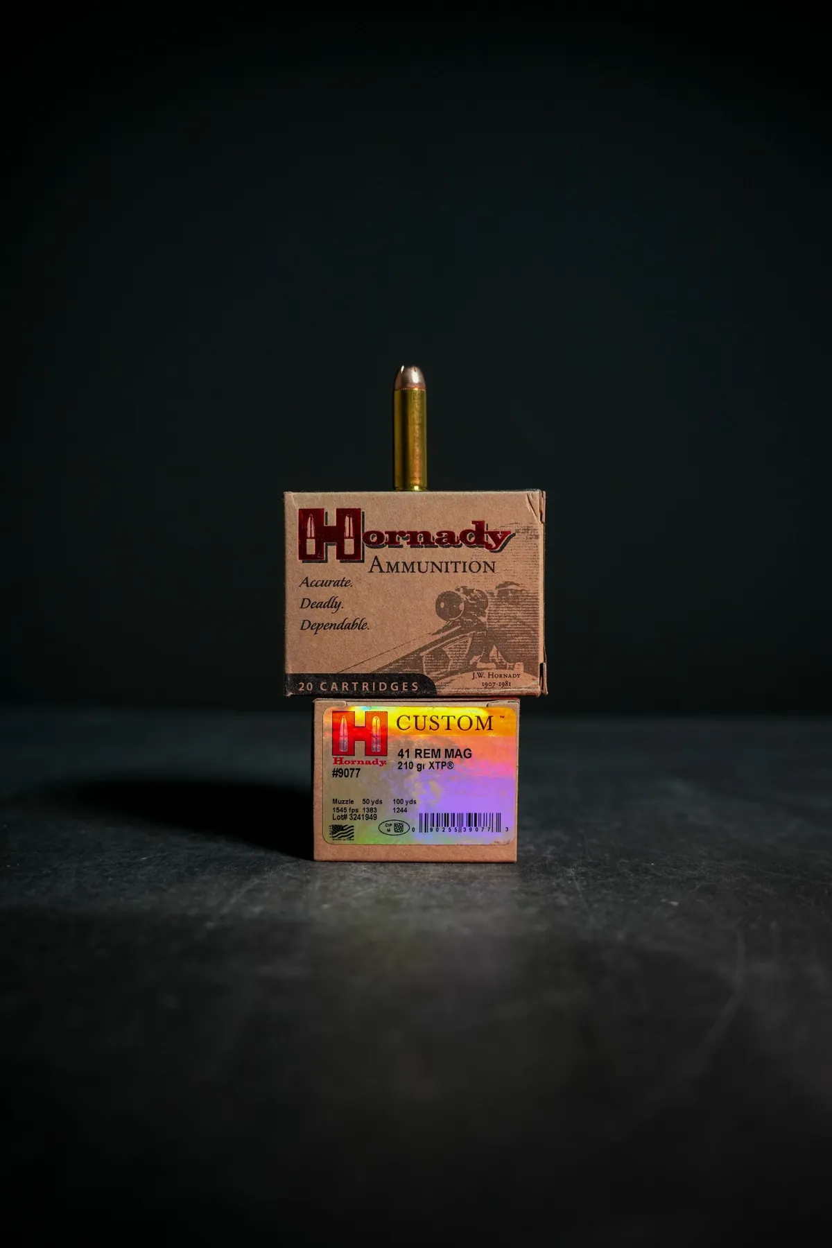 Hornady 41 Mag 210 GR XTP 20 Round Box - 9077 Hornady 41 Rem Mag 210 GR XTP 20 Round Box - 9077 - Image 1