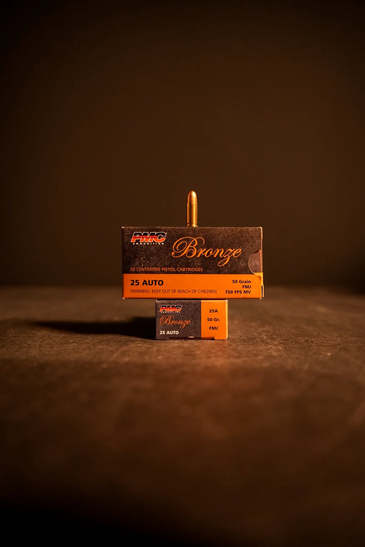PMC 25 Auto 50 GR FMJ 50 Round Box – 25A PMC 25 Auto 50 GR FMJ 50 Round Box - 25A - Image 1