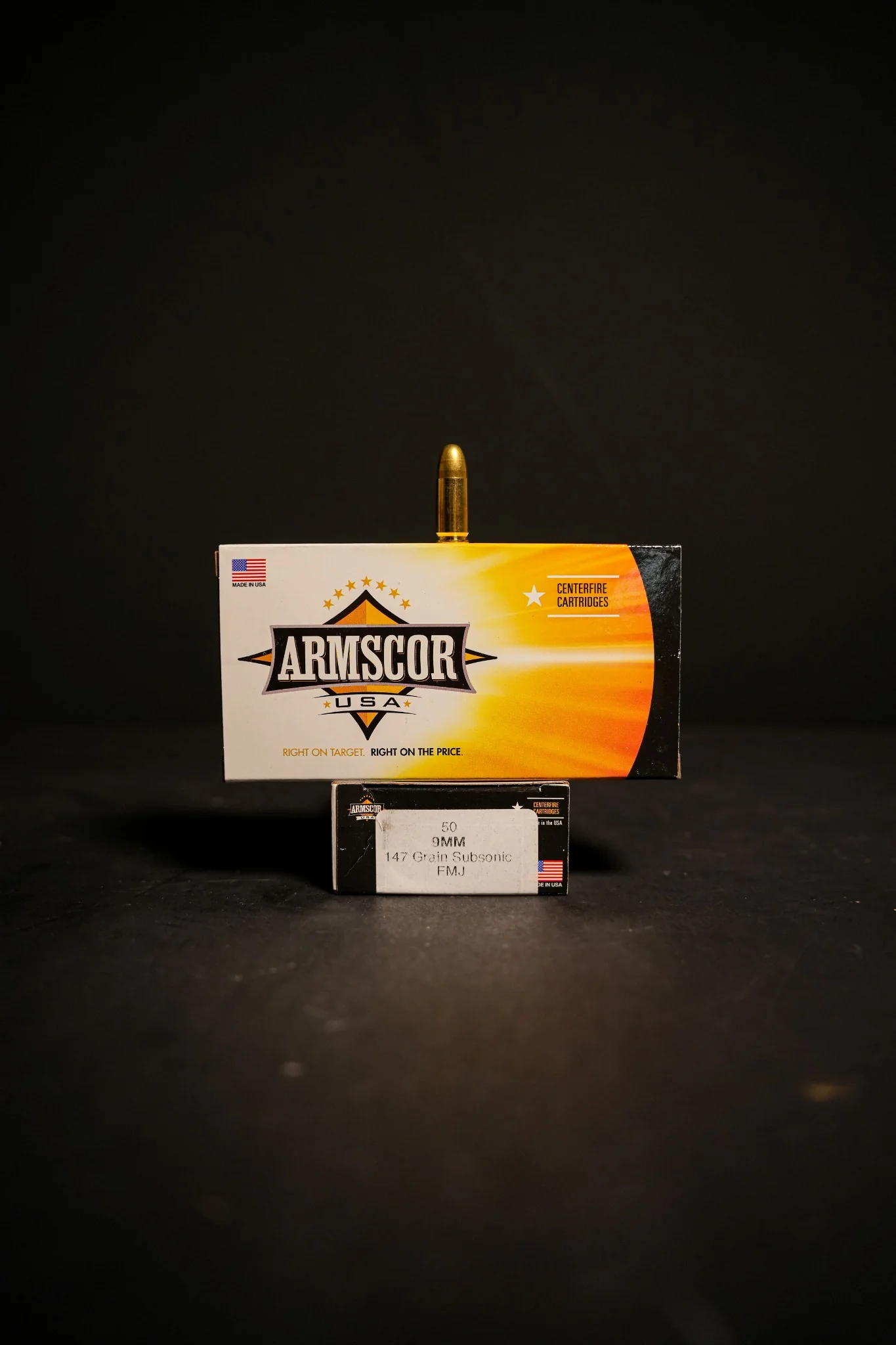 Armscor 9MM 147 GR Subsonic FMJ Armscor 9MM 147 GR FMJ Subsonic - 50 Round Box - Image 1