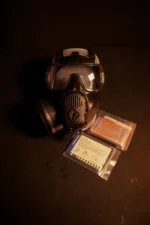 Avon FM53 Special Forces CBRN Biowarfare Gas Mask w/ Electronic Voice Projection Unit (VPU)