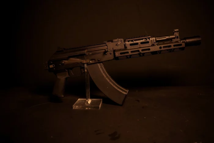 3 Position Soviet Arms AK-104 7.62×39 12.5″ Pistol w/ Side Folding Brace - Image 3