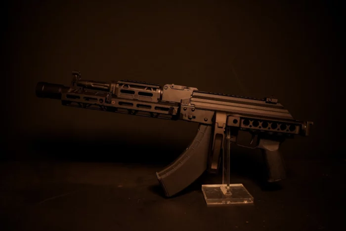 3 Position Soviet Arms AK-104 7.62×39 12.5″ Pistol w/ Side Folding Brace - Image 2